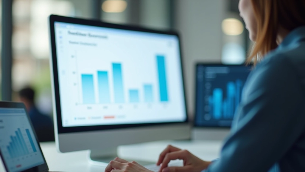 Vergleichstabelle mit Krankenversicherungsoptionen auf dem Computerbildschirm, helle moderne Grafiken