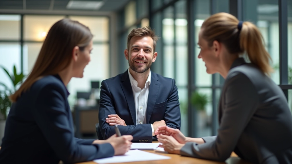 Team bei Besprechung